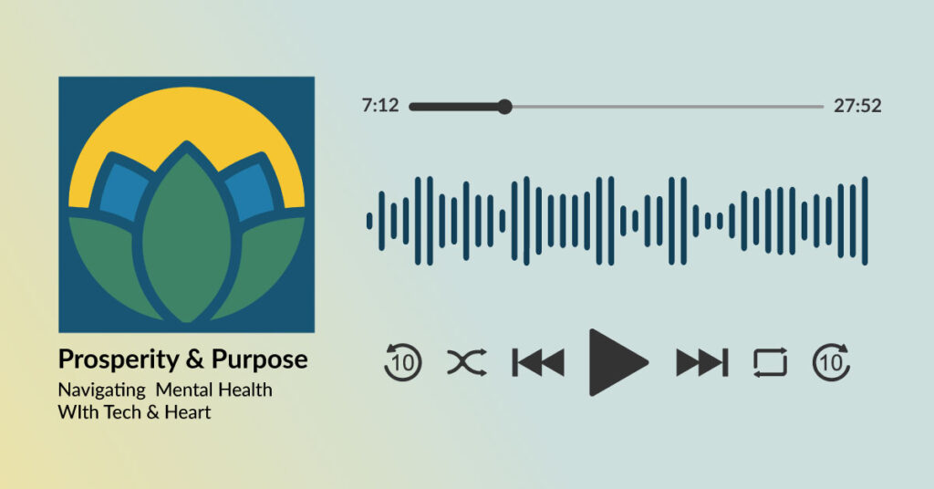 Mockup of podcast episode featuring Jesse Vogel, CRO at ProsperityEHR